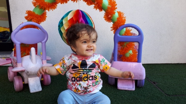 Planalto - Hoje o recreio da creche encheu-se de cor, música e alegria, festejamos o S. João.