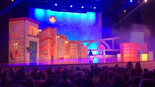 Planalto - Os 4 e os 5 anos foram à Exponor assistir a um musical “O meu melhor amigo”.