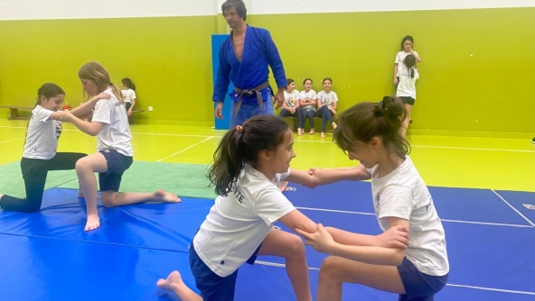 Planalto - Aula de Judo para o 5.º ano