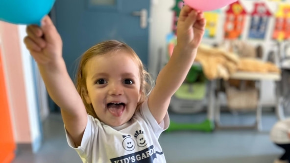 Planalto - O dia mundial da criança foi vivido na creche com muita alegria! 
