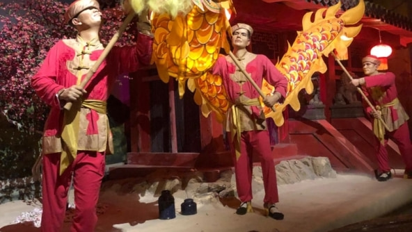 Planalto - 5 anos visitam o  World of Discoveries. 