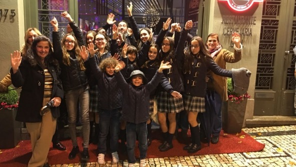 Planalto - Jantar de Natal das famílias do 8º ano