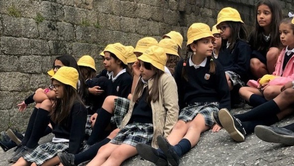 Planalto - O 1º CEB visita ao Castelo de Guimarães