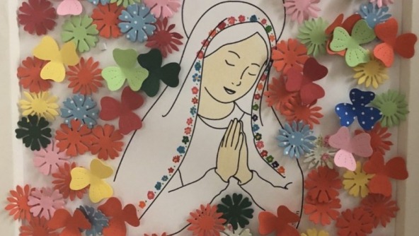 Planalto - Colaboração Familiar do 2º ano – mês de Maio e devoção a Nossa Senhora